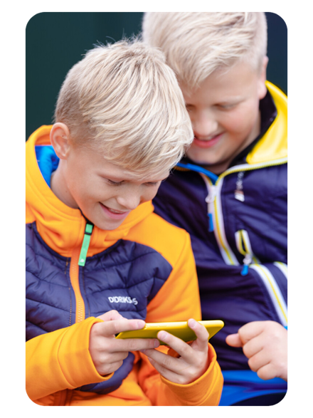 mobilabonnement til unge og barn under 30 år
