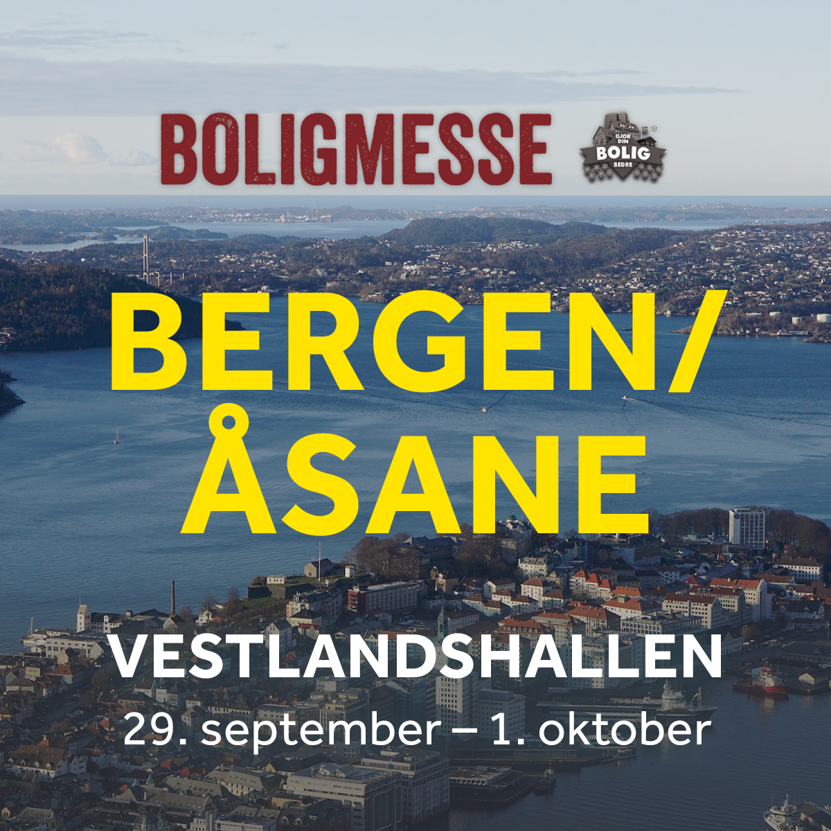 Gratisbillett til Boligmesse Bergen Åsane 2023